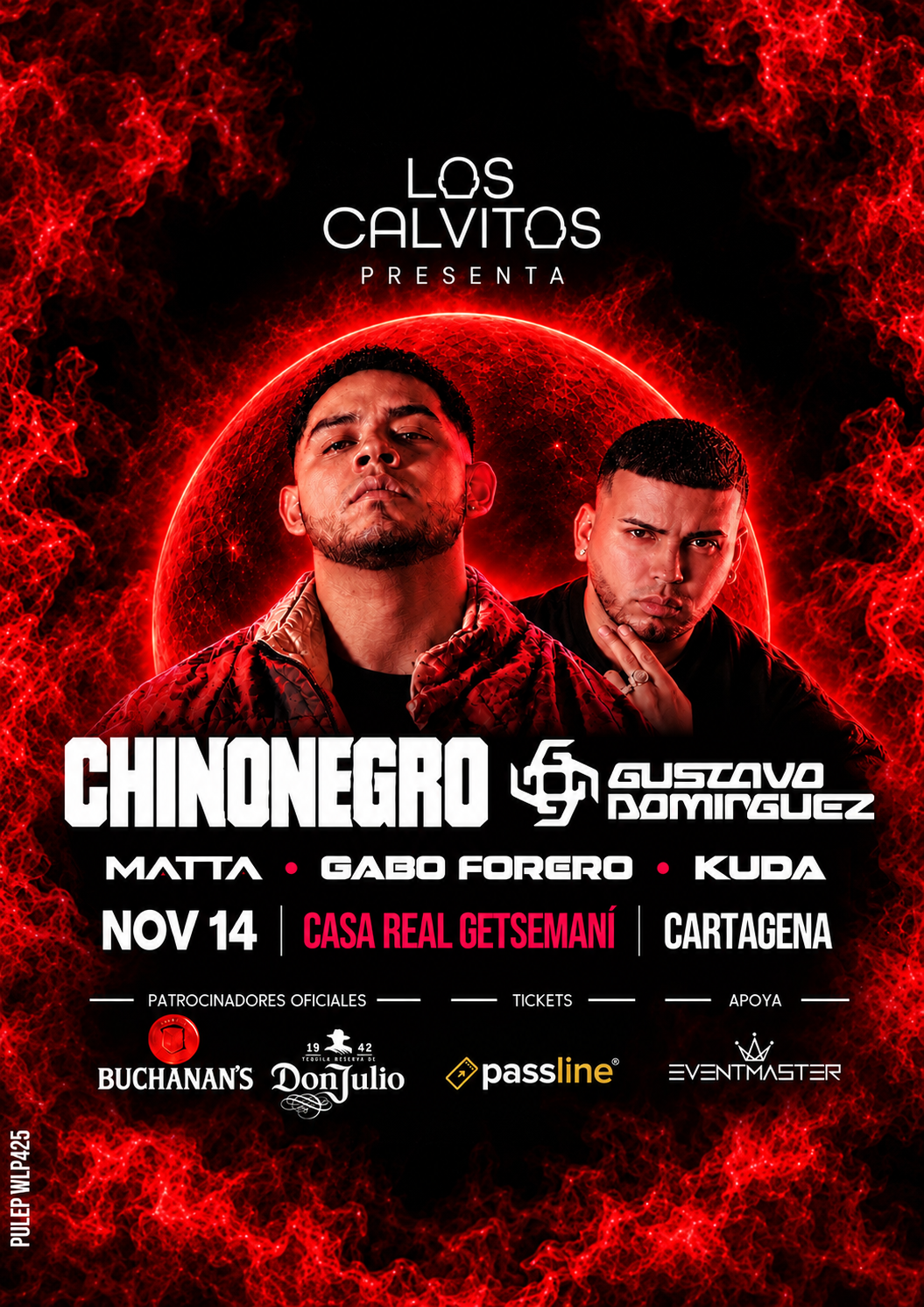 Chinonegro & Gustavo Dominguez en Cartagena