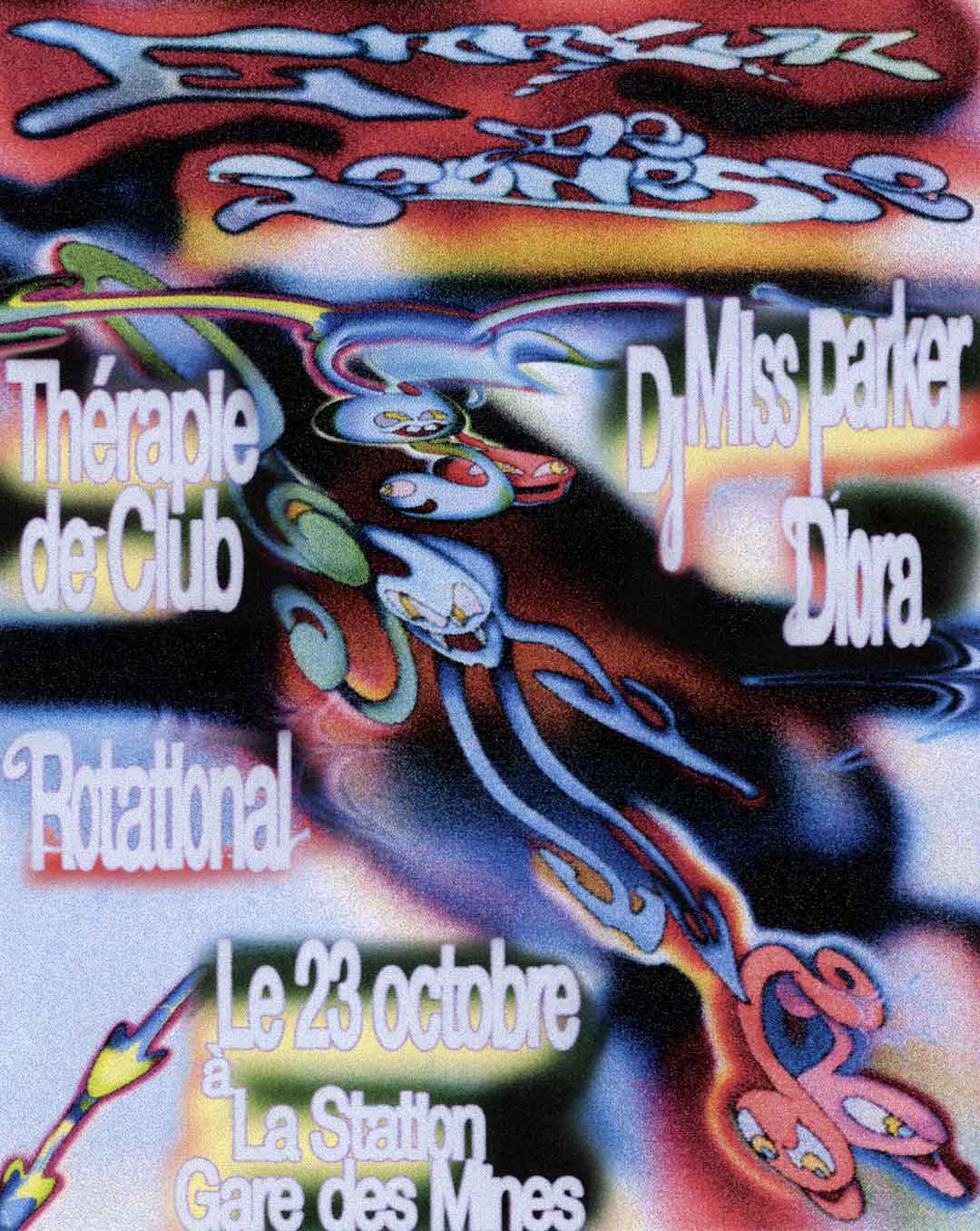 Erreur de Jeunesse - Rotational ° DJ Miss Parker ° DIORA ° Thérapie de Club