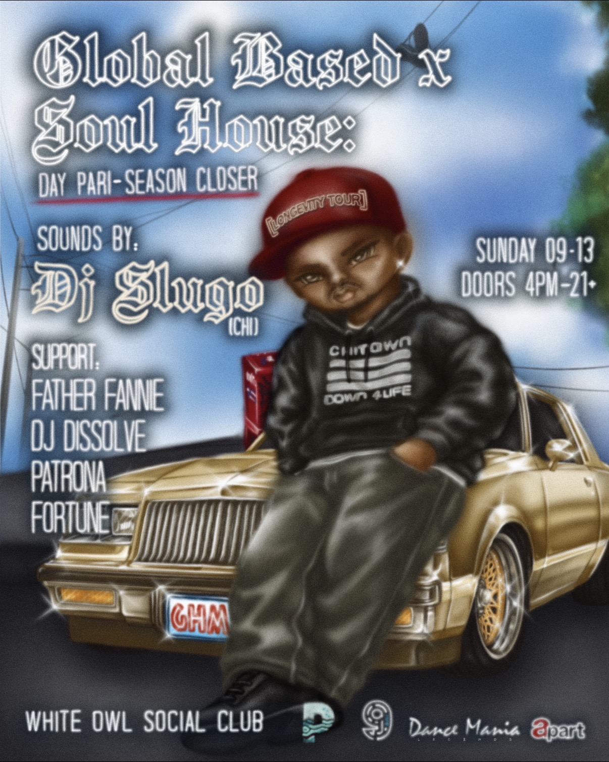 Global Based X SOUL HOUSE: DAY PARI W/ DJ Slugo