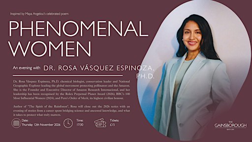 An Evening with Dr. Rosa Vásquez Espinoza
