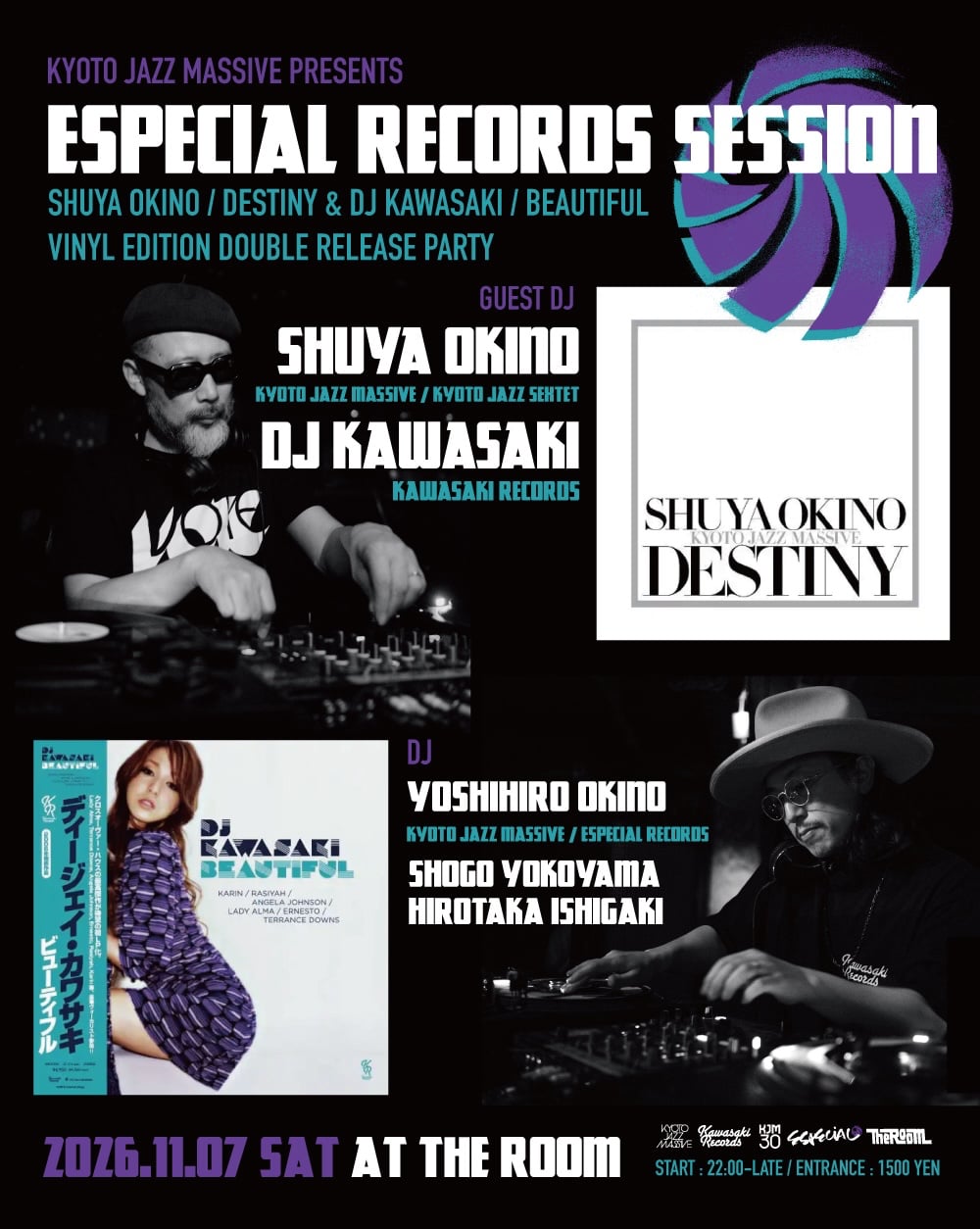 Kyoto Jazz Massive presents 'ESPECIAL RECORDS SESSION'