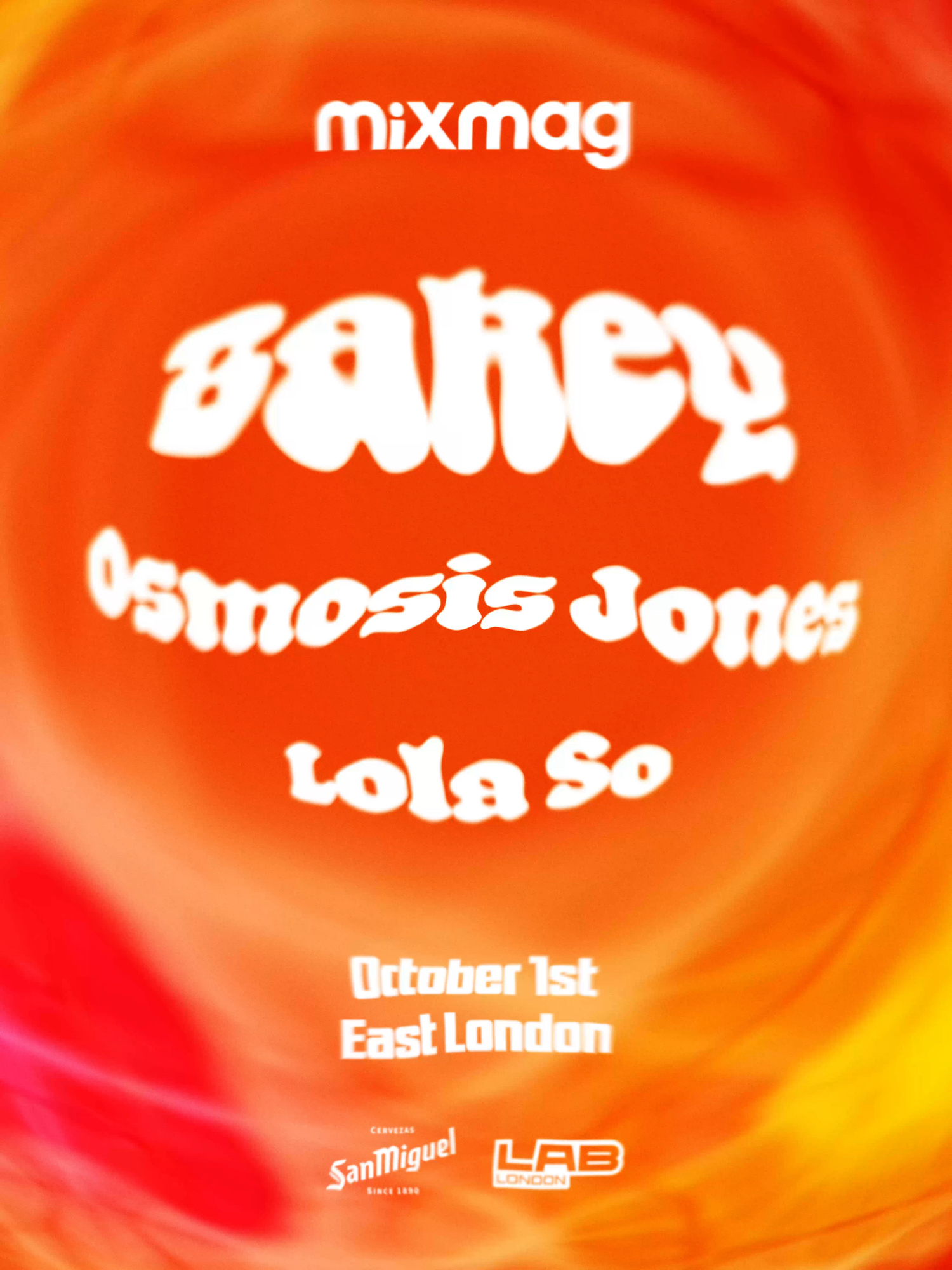 Mixmag Lab with Bakey, Osmosis Jones, Lola So