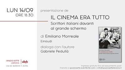Presentazione de "Il cinema era tutto"
