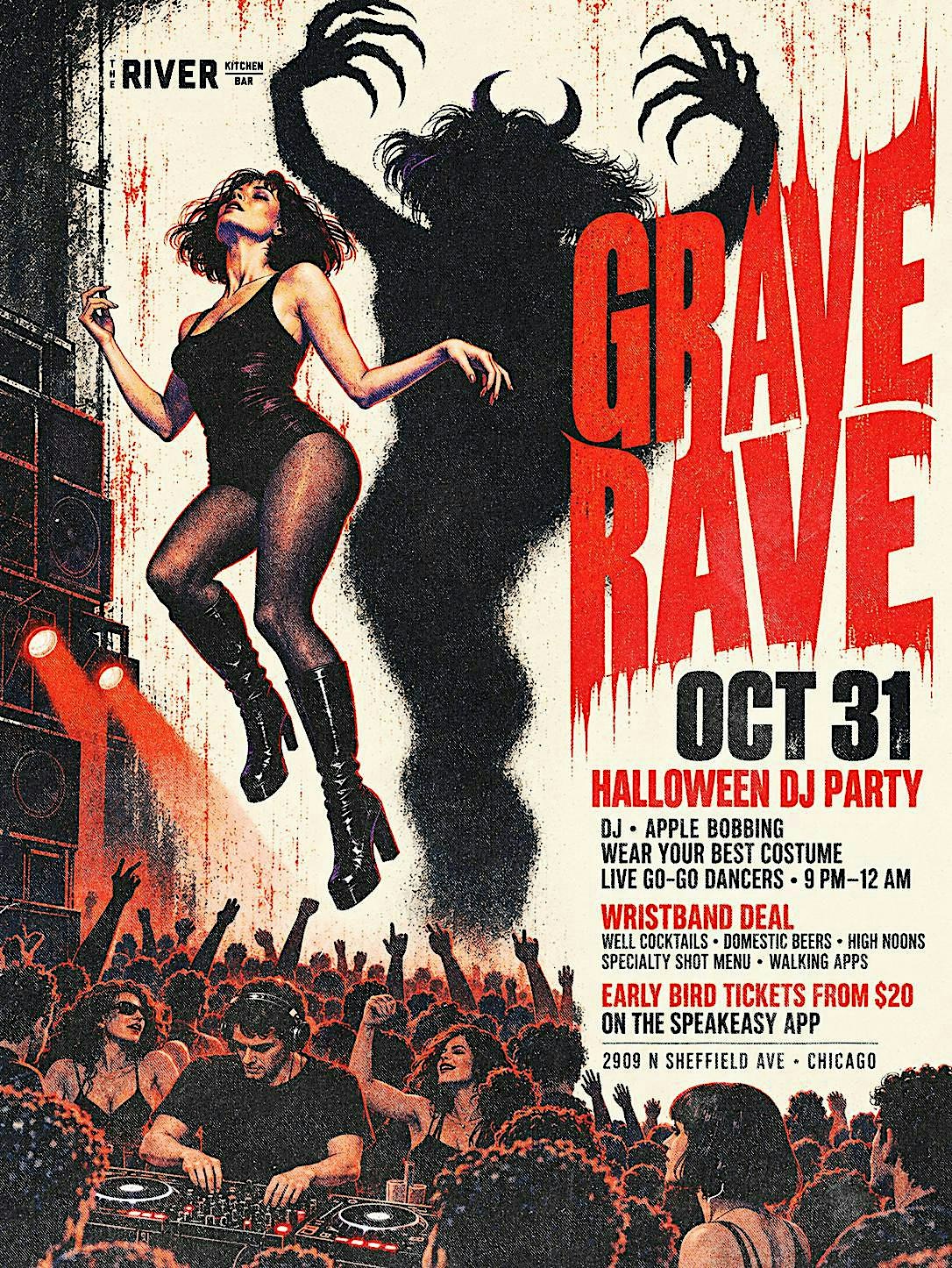GRAVE RAVE @ The River