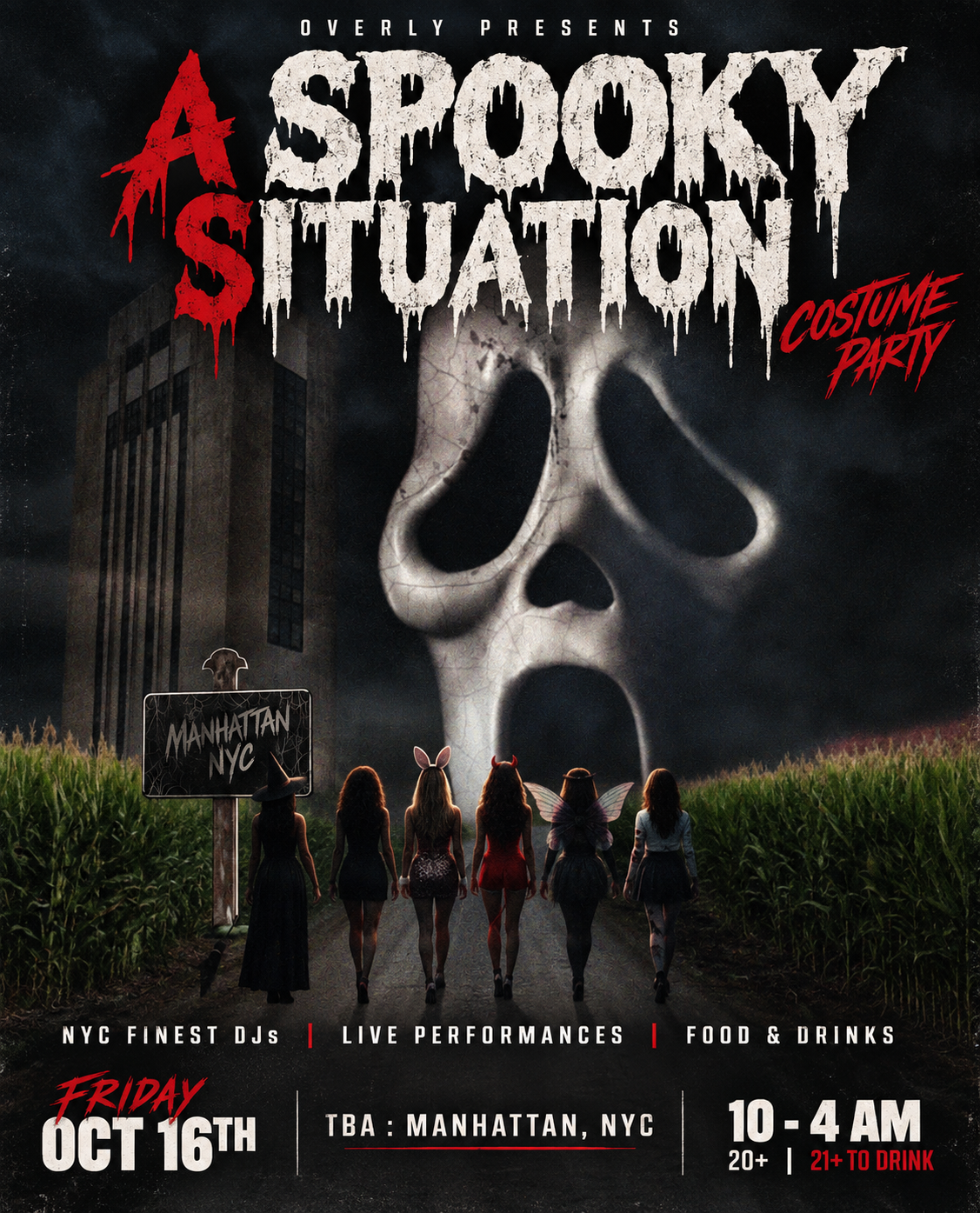 A SPOOKY SITUATION: AFTER DARK  A LIVE UNDERGROUND NYC EXPERIENCE