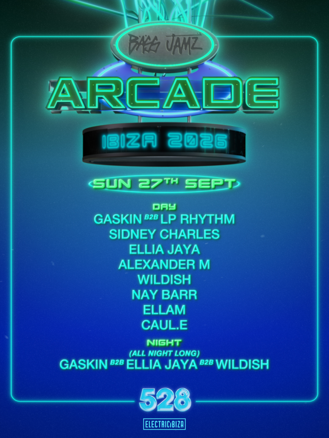 Gaskin's Bass Jamz Ibiza