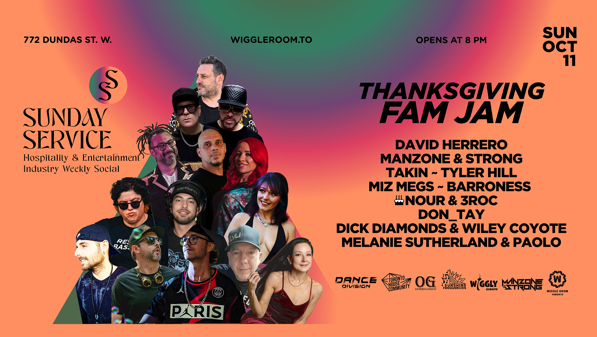 Sunday SerVice: Thanksgiving FamJam [Extended Event]
