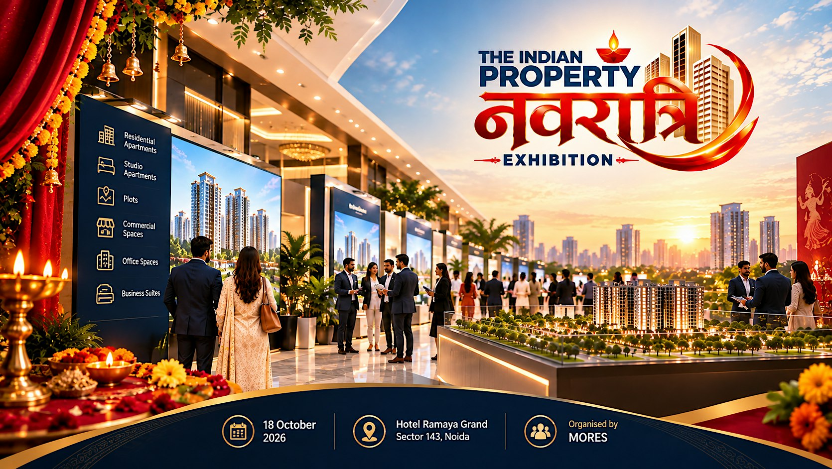 Indian Property Navratri Exhibition 2026: Best Real Estate event in Noida