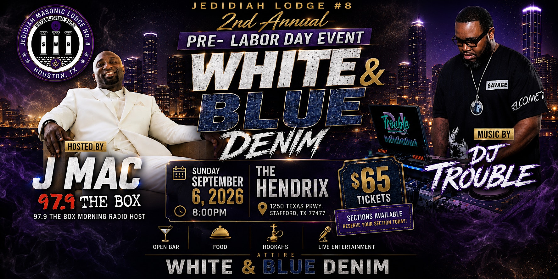 Jedidiah Lodge #8  Pre-Labor Day Event