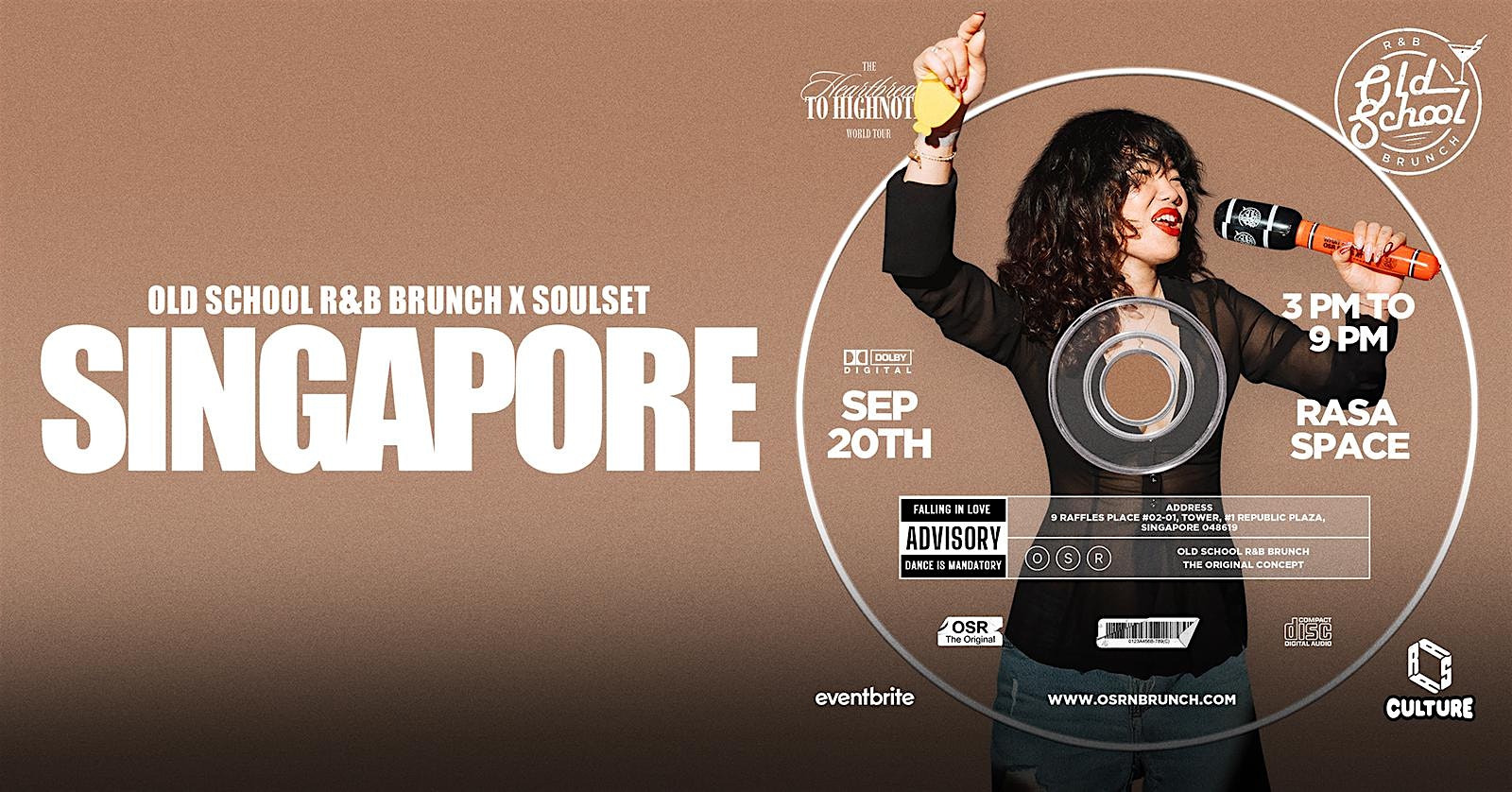Old School R&B Brunch - Singapore