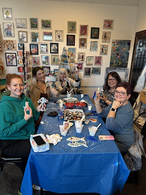 Mosaic Craft Workshop - TURTLE, FISH, MUSHROOM, STARFISH, OCTOPUS, ETC