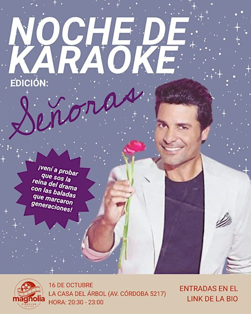 Magnolia Cineclub prensenta: Karaoke de Señoras
