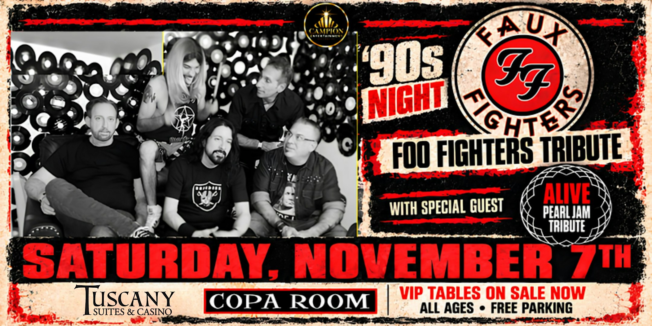 Faux Fighters with special guest Alive | Metallica Sphere After Party