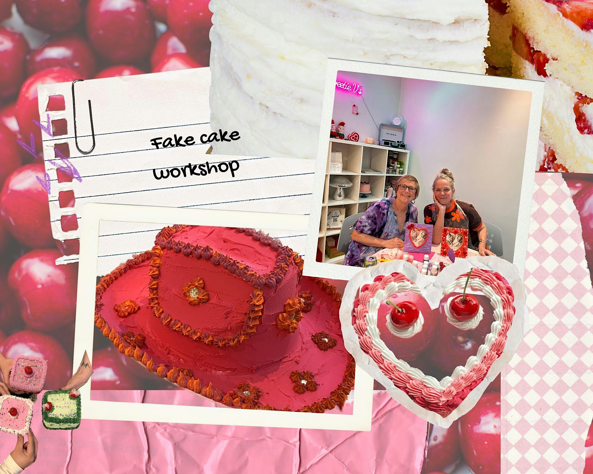 Fake Cake Decorating Workshop!