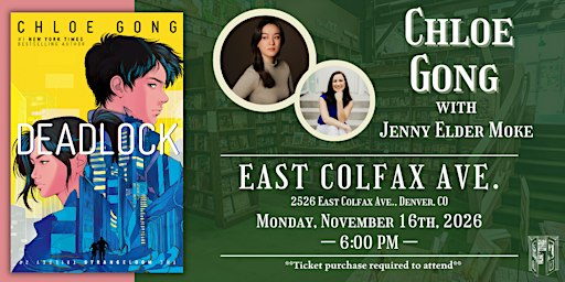 Chloe Gong with Jenny Elder Moke Live at Tattered Cover Colfax