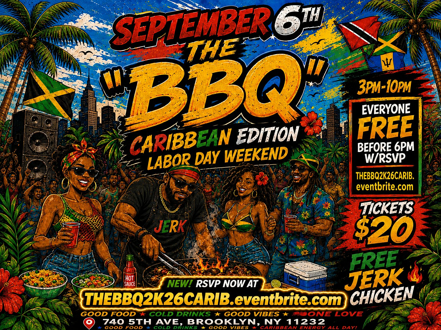 THE BBQ 2K26: NYC’s Ultimate labor Day Party & Cookout Experience