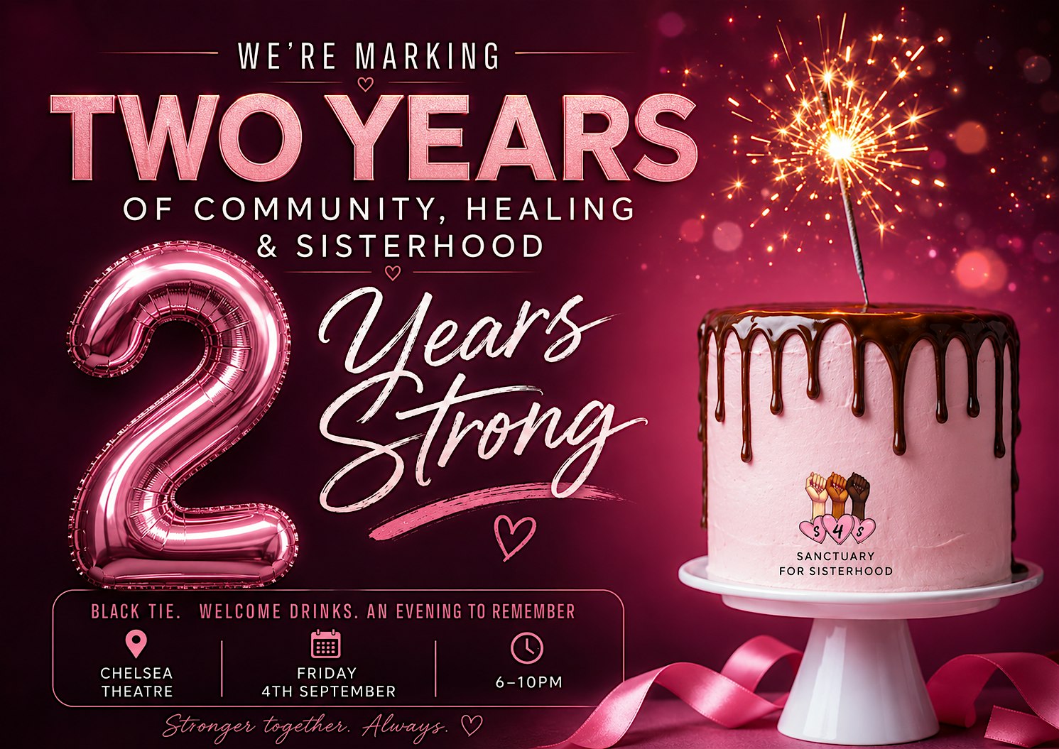 Sanctuary for Sisterhood: 2 Years Strong Celebration Gala