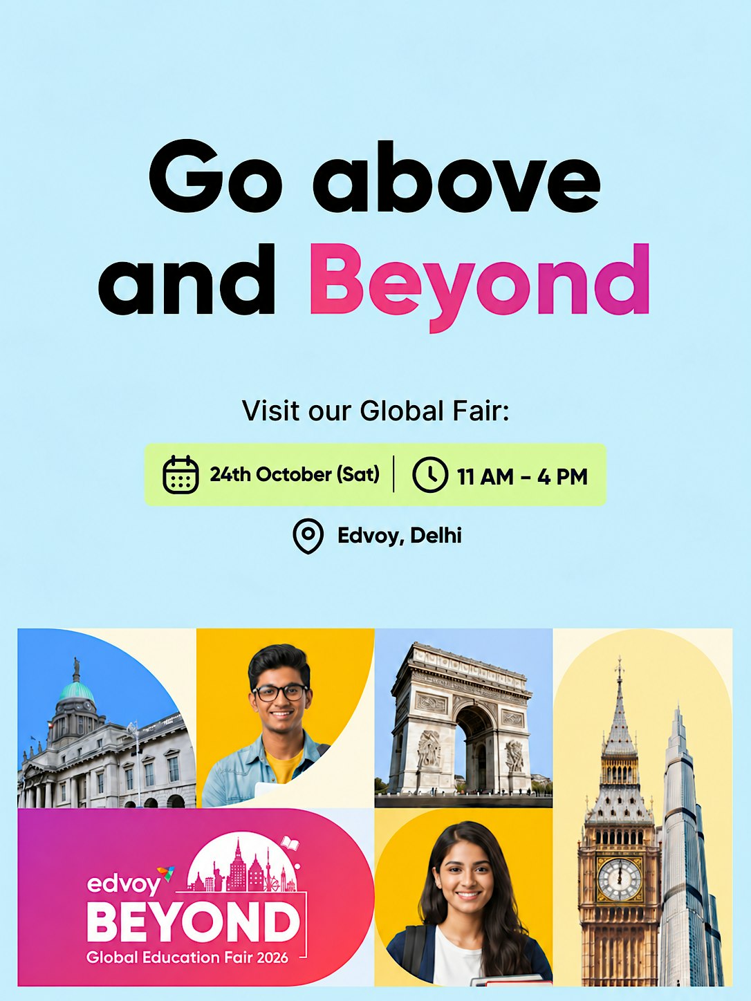 Edvoy Global Beyond Fair 2026: Delhi