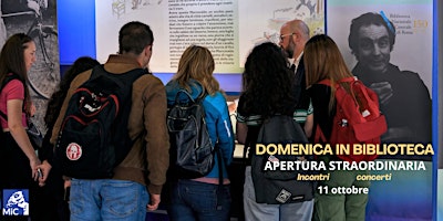DOMENICA IN BIBLIOTECA - Apertura straordinaria