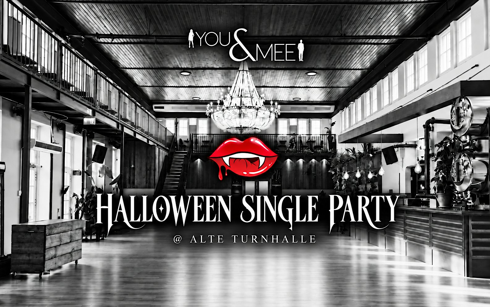 Berlin  HALLOWEEN SINGLE PARTY @ ALTE TURNHALLE