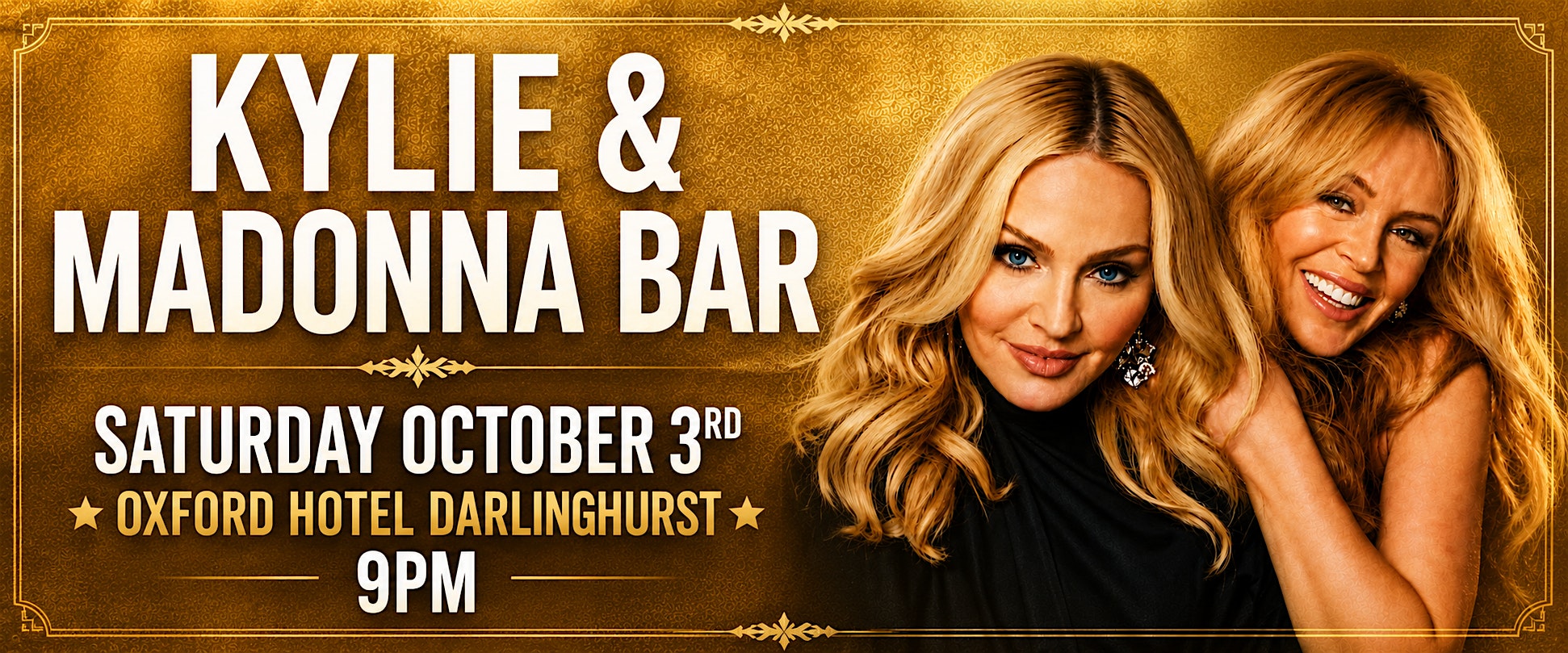 KYLIE vs MADONNA Bar Sydney
