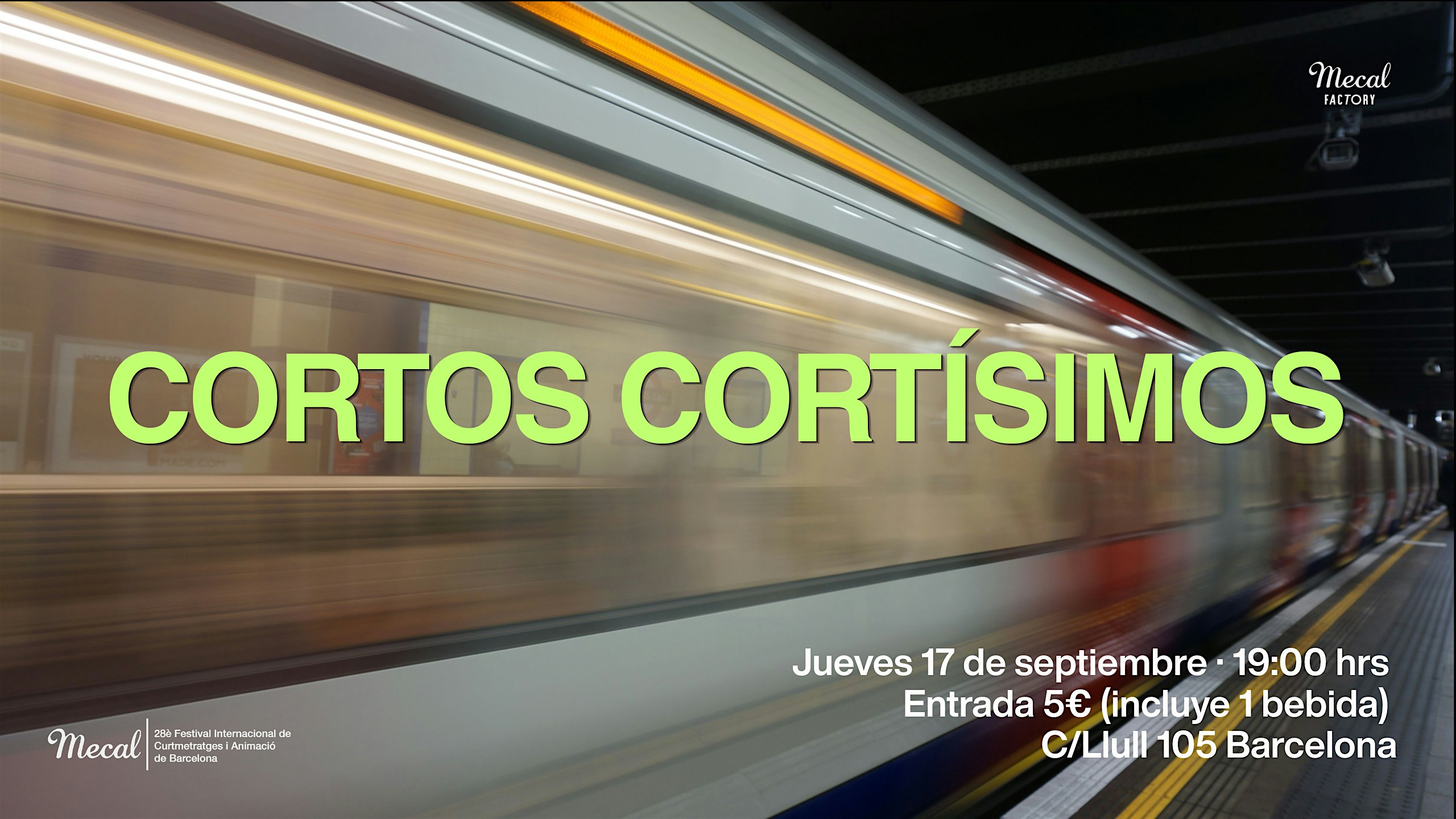 Cortos cortísimos - sesión de cortometrajes