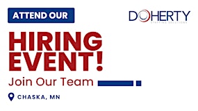 Attend our Hiring Event in Chaska, MN!