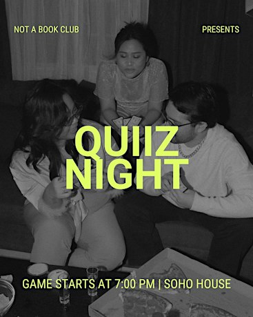 Halloween Quiz night (by not a book club)