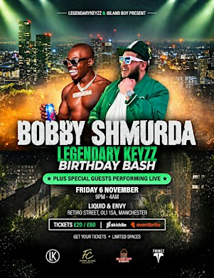 Legendarykeyzz X Bobby Shmurda birthday bash Takeover