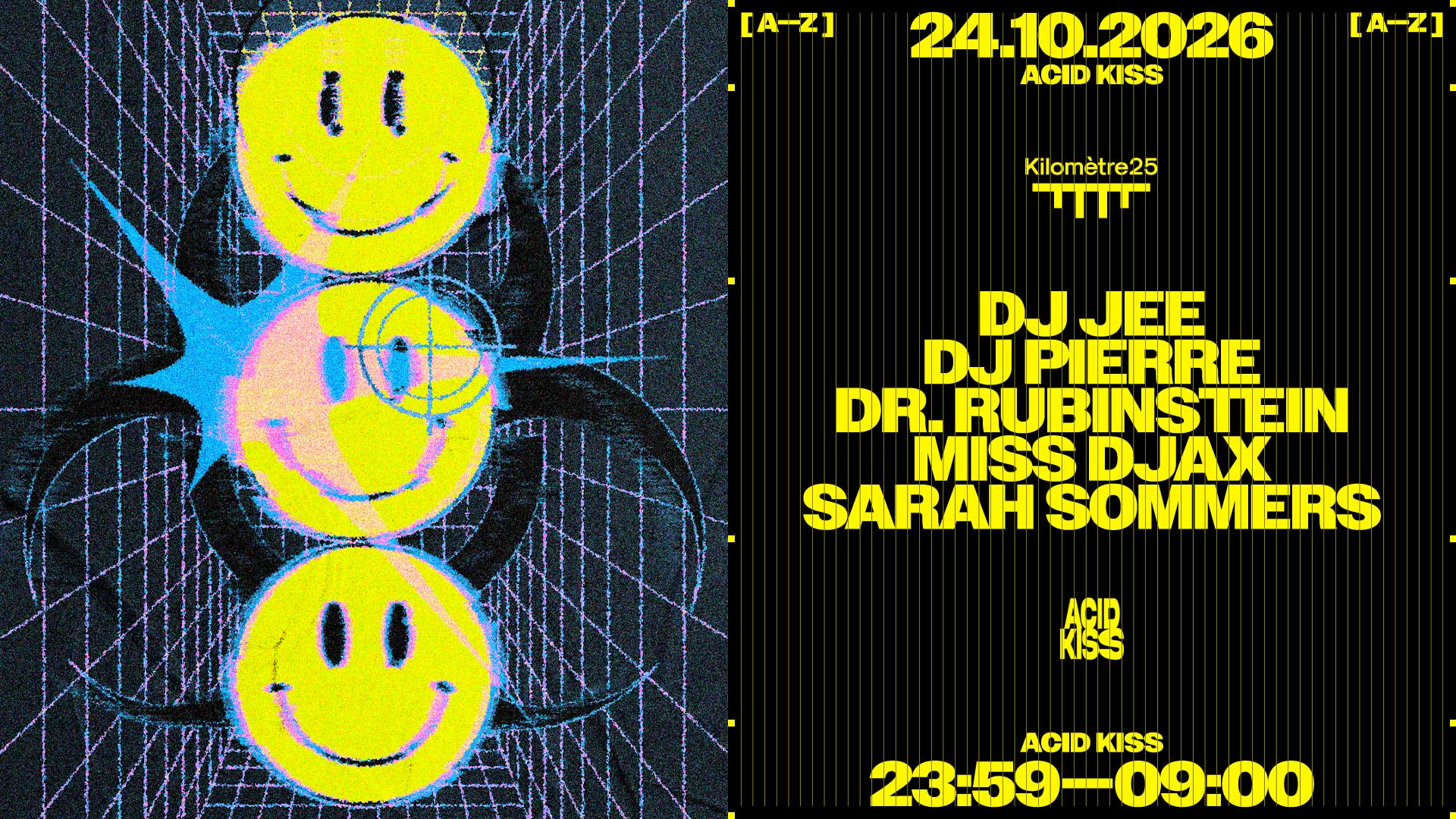 ACID KISS: DJ Pierre, Miss Djax, DR RUBINSTEIN