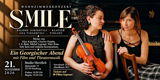SMILE – Ein exklusives Wohnzimmerkonzert
