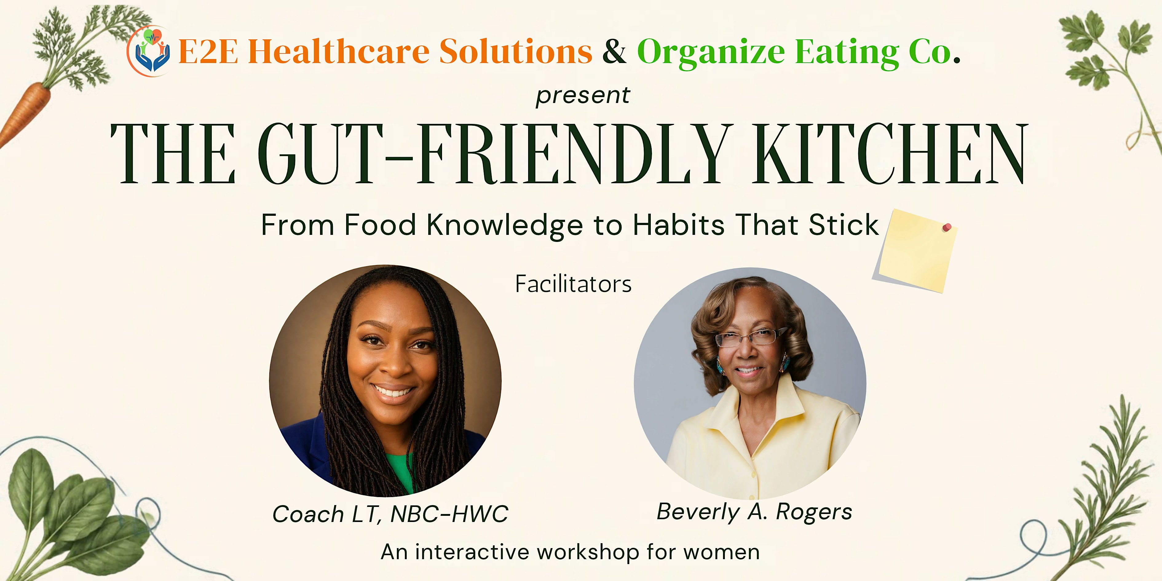 The Gut Friendly Kitchen: From Food Knowledge to Habits that Stick