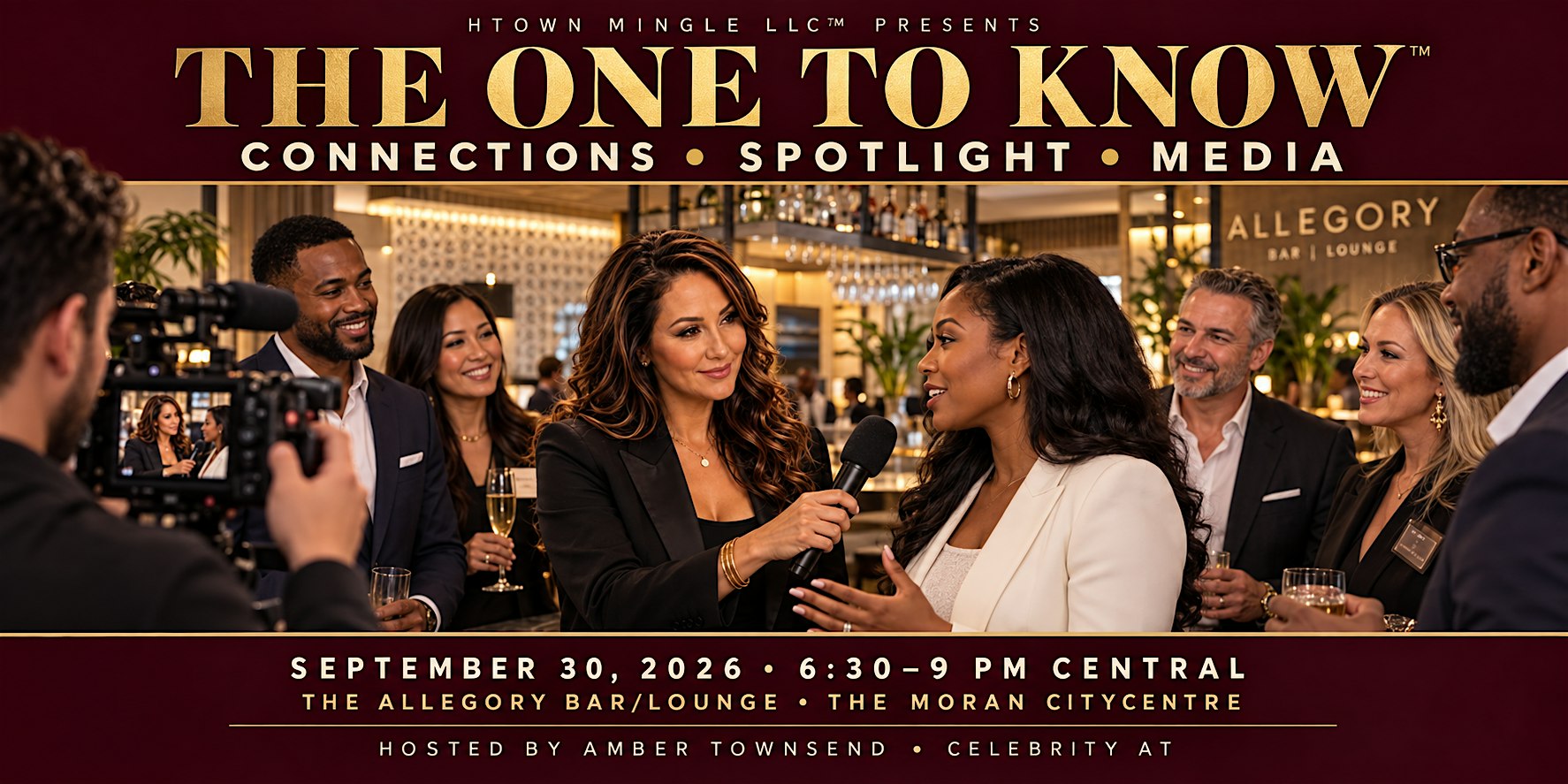 THE ONE TO KNOW™ | Connections, Whiskey & Media at The Moran