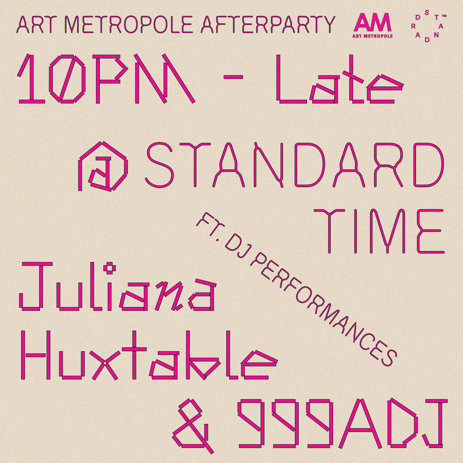 Art Metropole Afterparty with Juliana Huxtable and 999ADJ