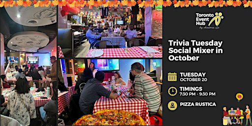 Toronto Event Hub: Trivia Tuesday Social Mixer in October