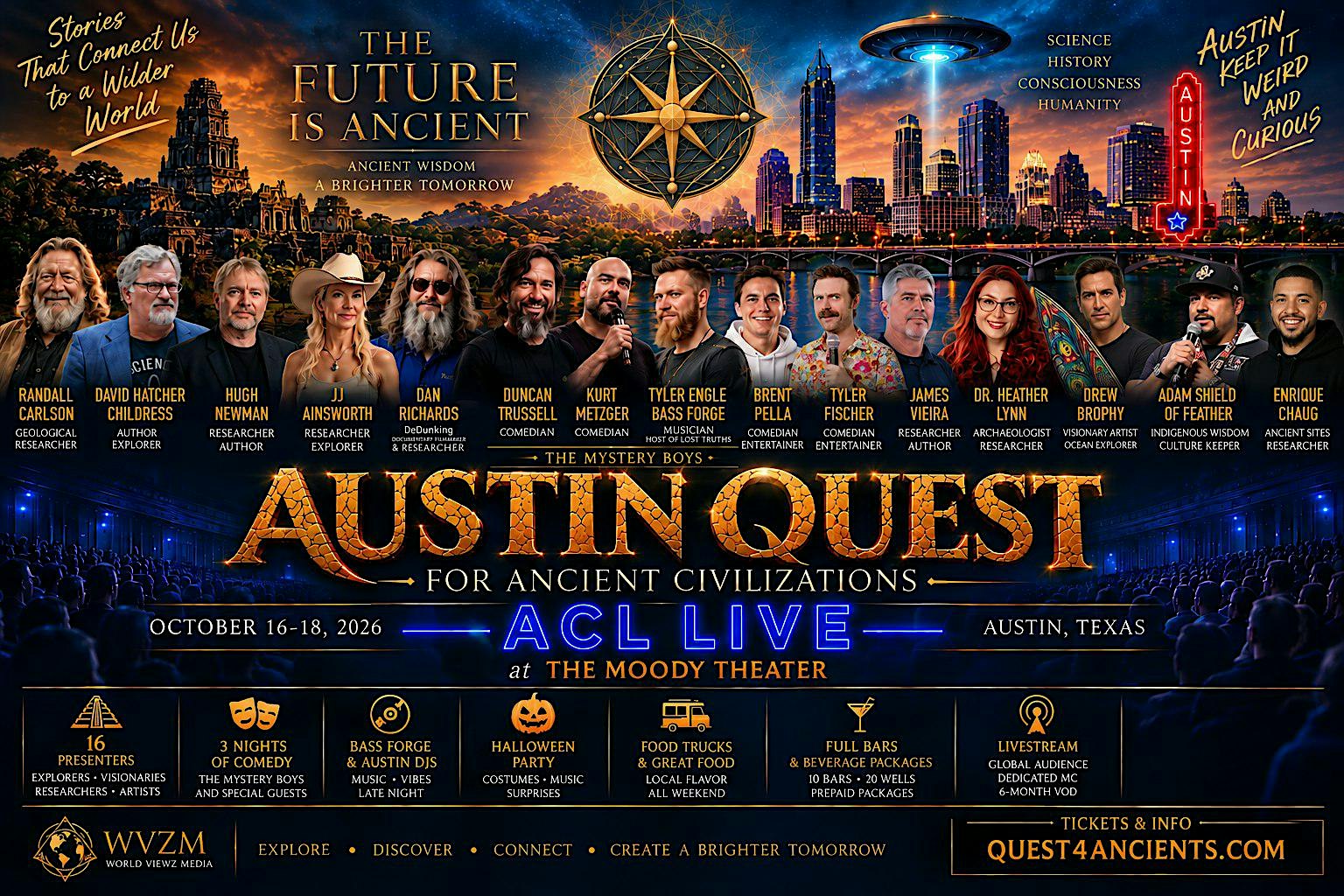 Austin Quest for Ancient Civilizations ACL LIVE @ the Moody Theater