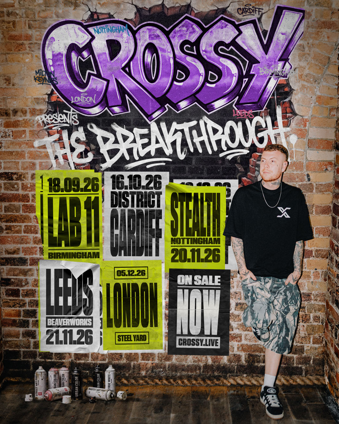 Crossy presents: The Breakthrough - London