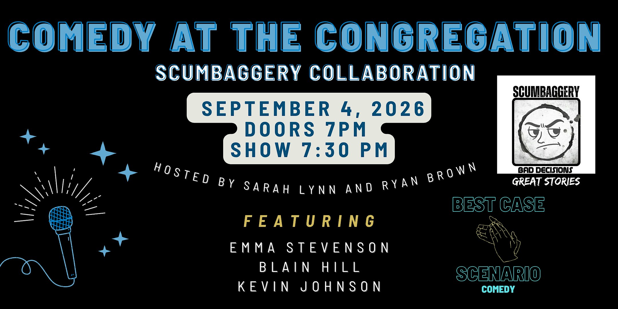 Comedy Night at The Congregation