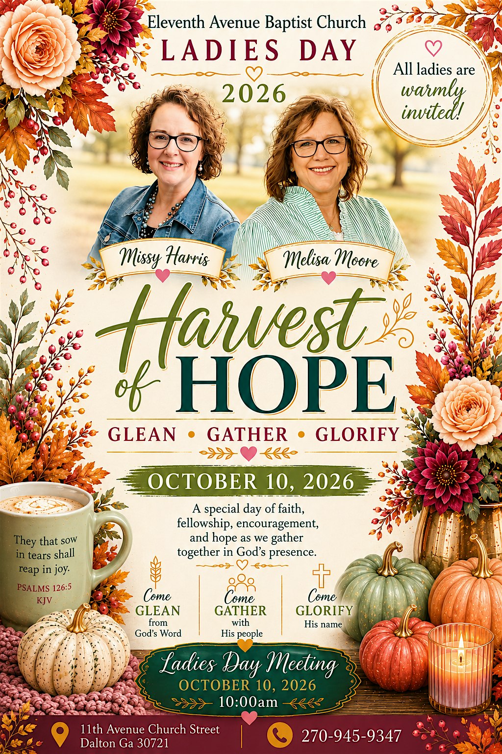 Harvest Of Hope Ladies Day