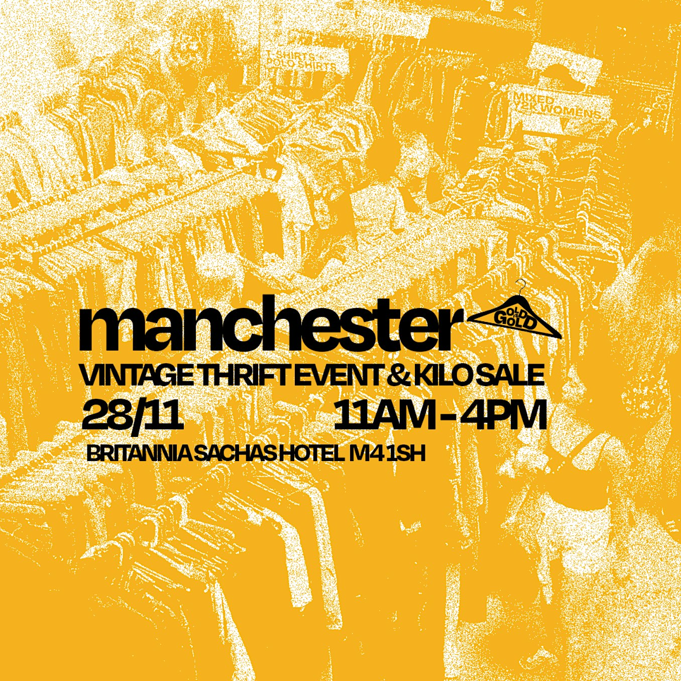 28th November - Manchester's BEST Vintage Thrift Event & Kilo Sale