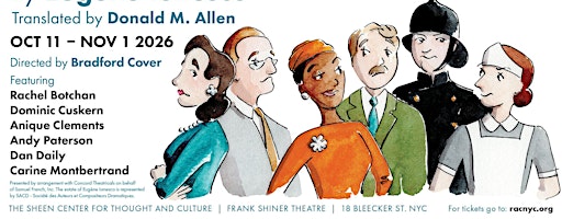 The Bald Soprano by Eugène Ionesco translated by Donald M. Allen