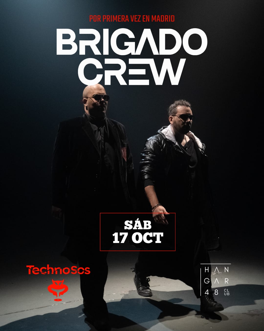 TECHNOSOS: Brigado Crew por primera vez en Madrid