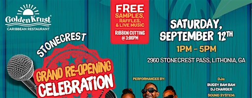Golden Krust Stonecrest Grand Re-Opening Celebration