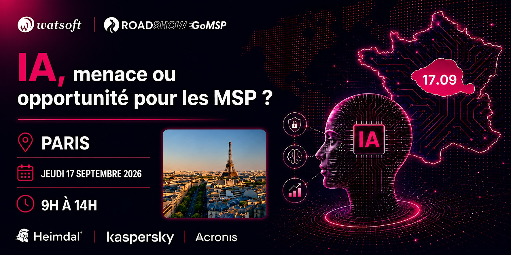 Roadshow GoMSP 2026 - Paris