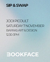 Bookface Sip & Swap with Jodi Picoult at Barras Art & Design