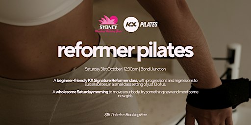 Reformer Pilates | Sydney Working Holiday Girls x KX Pilates