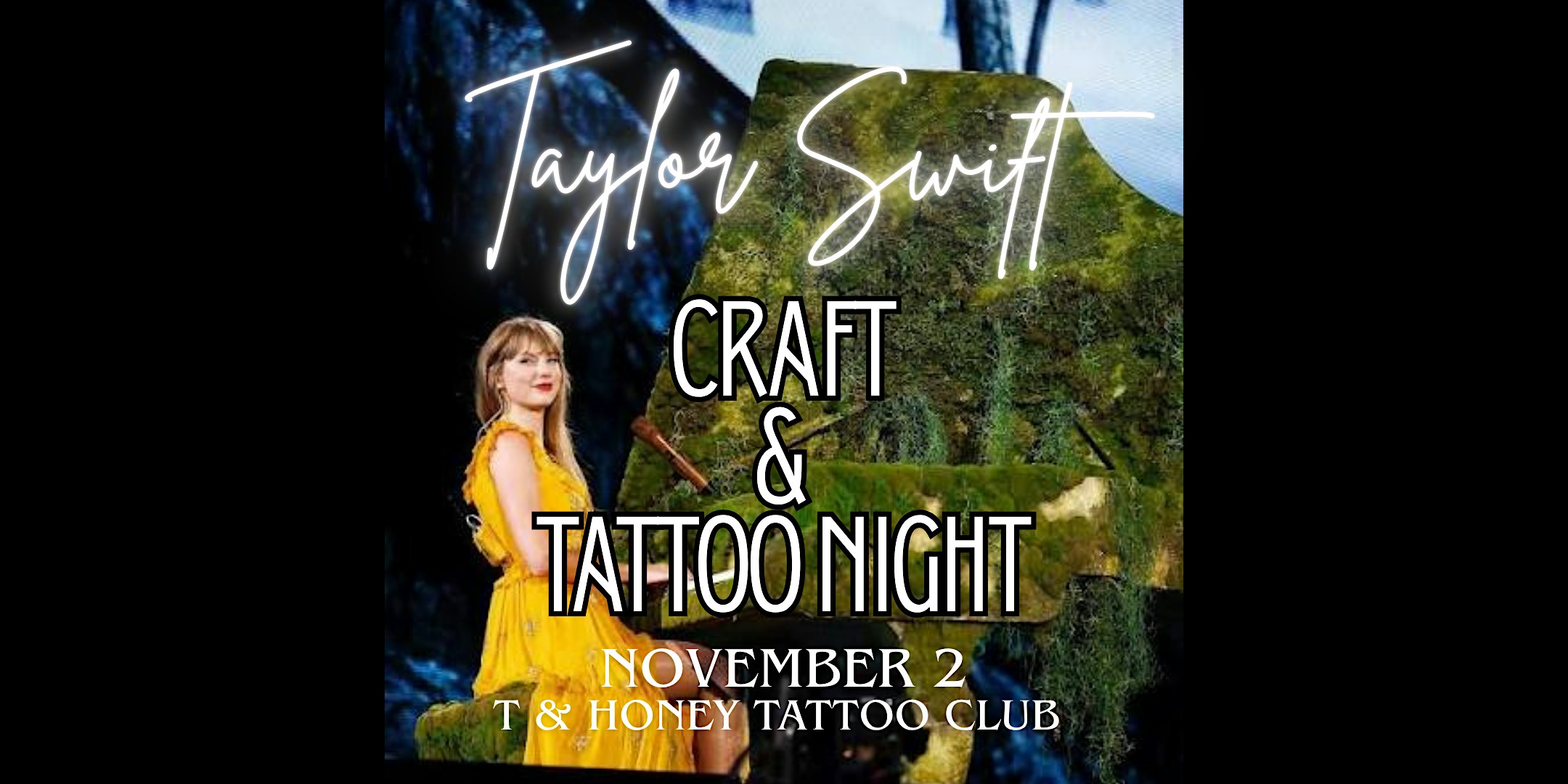 Taylor Swift Craft and Tiny Tattoo Night!