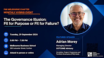 PMI Melbourne Chapter September Monthly Hybrid Event