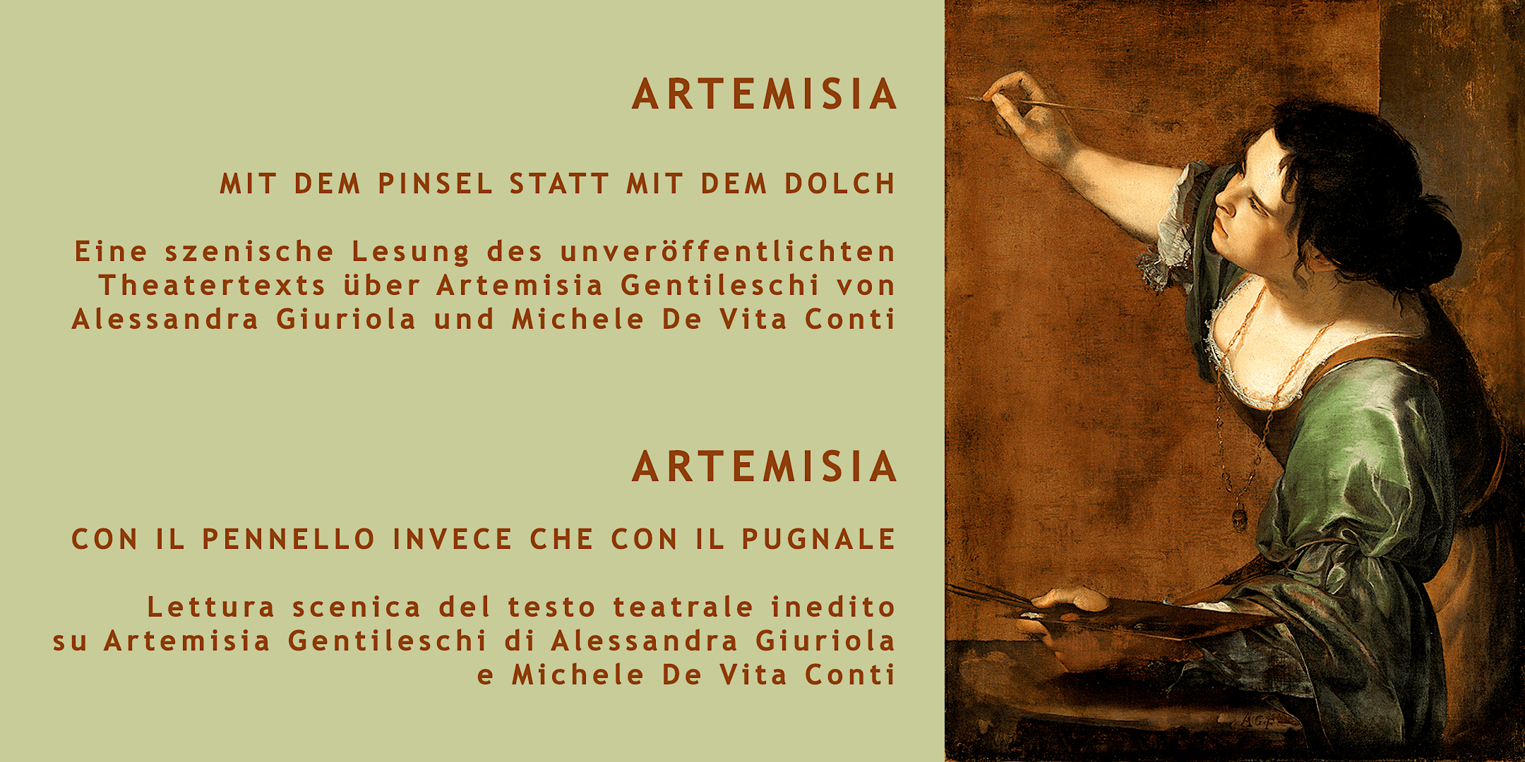 “Artemisia. Mit dem Pinsel statt mit dem Dolch”