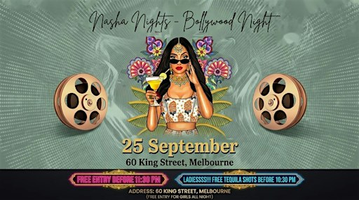 Nasha Nights'  Bollywood After Dark Has Arrived! Free Entry!